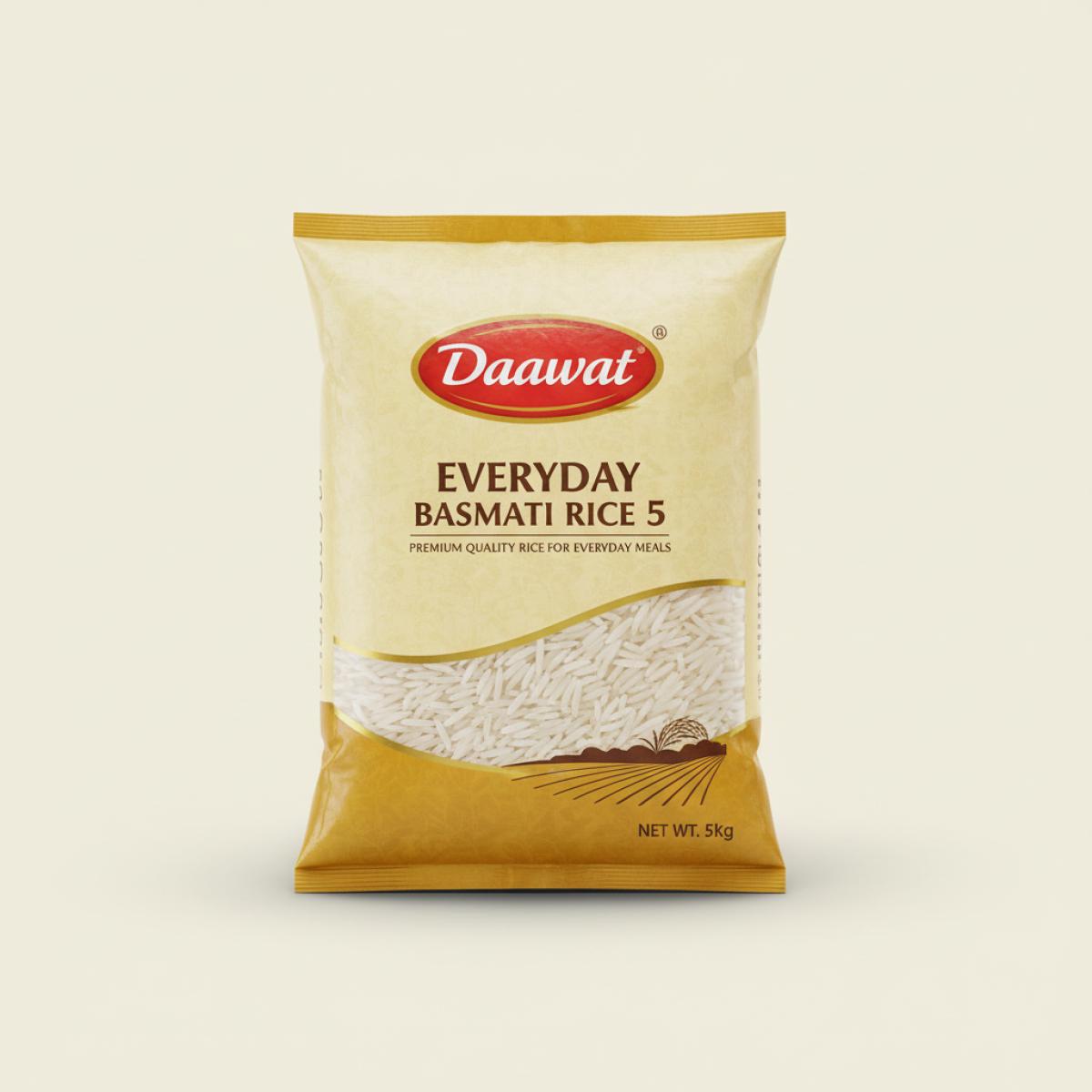 Daawat Everyday Basmati Rice 5