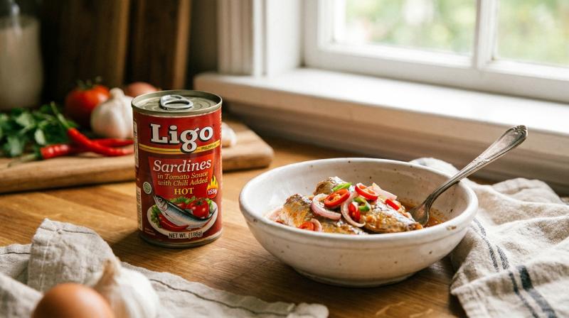 Ligo Sardines Tmt Hot 155g