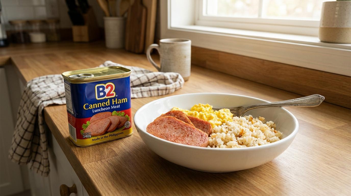 B2 Canned Ham Luncheon Meat340
