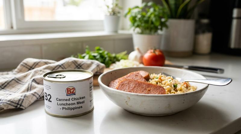 B2 Canned Chicken LuncheonMeat