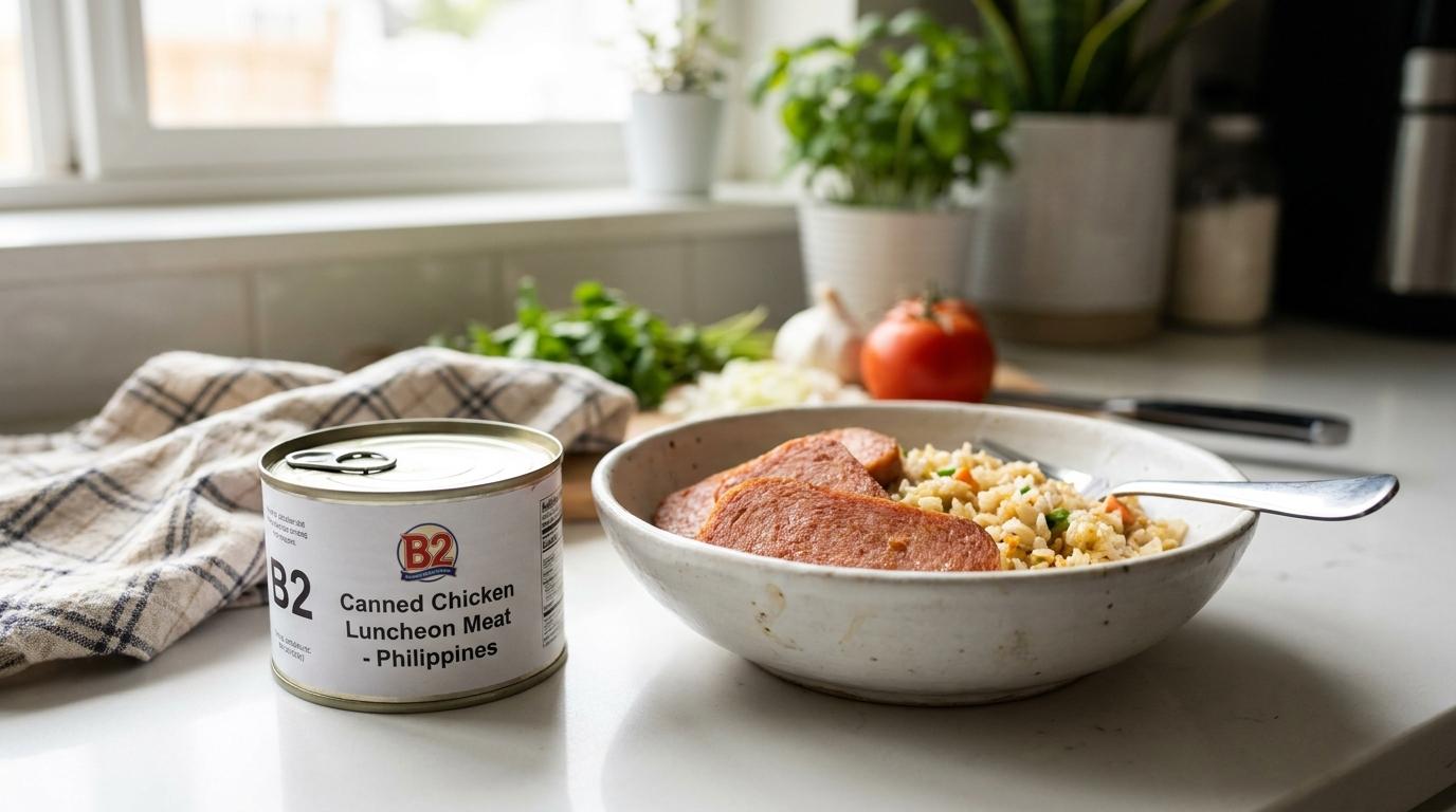 B2 Canned Chicken LuncheonMeat