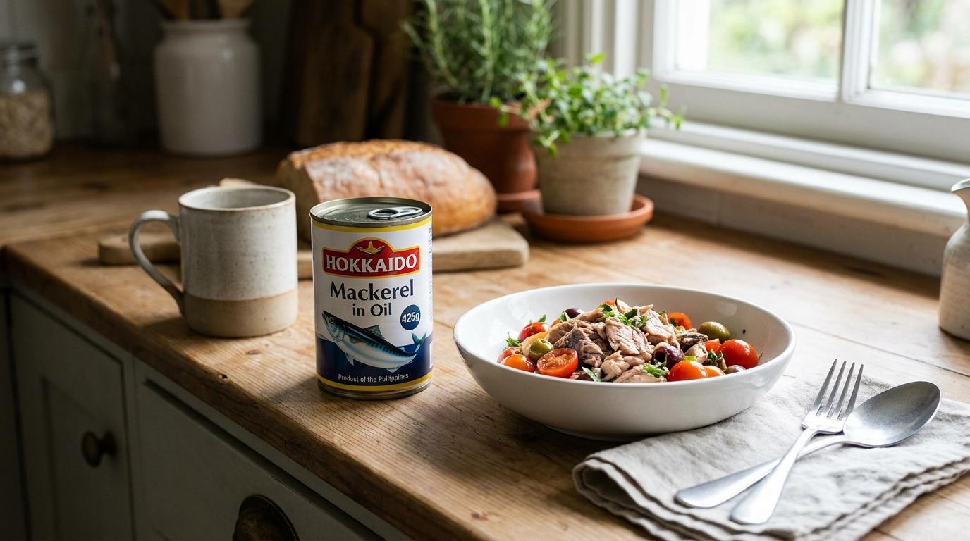 Hokkaido Mackerel in Oil 425g