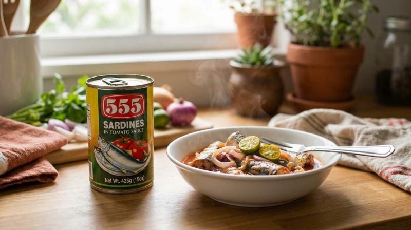 555 Sardines Tomato Sauce 425g