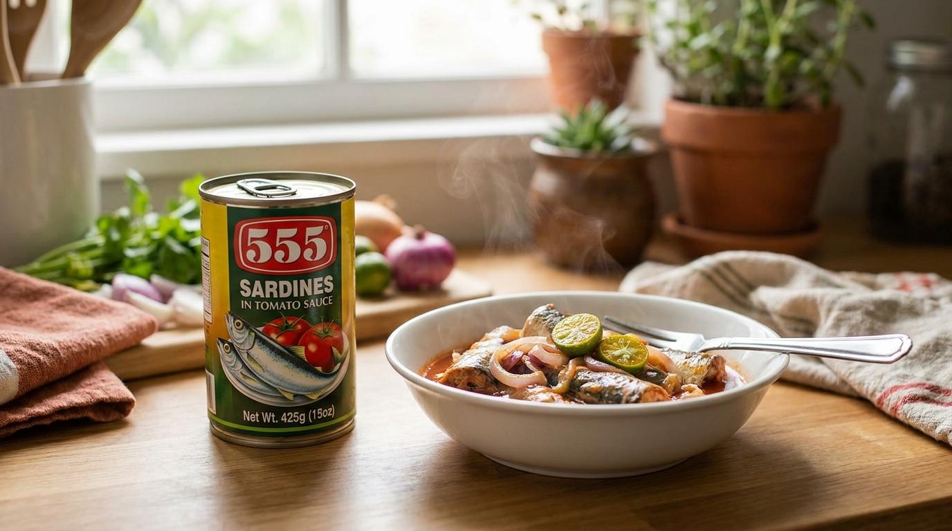 555 Sardines Tomato Sauce 425g
