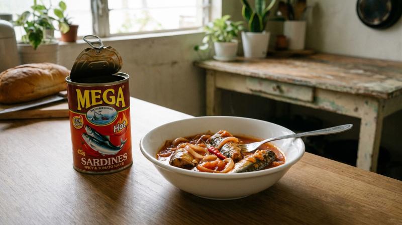 Mega Sardines Hot 425g
