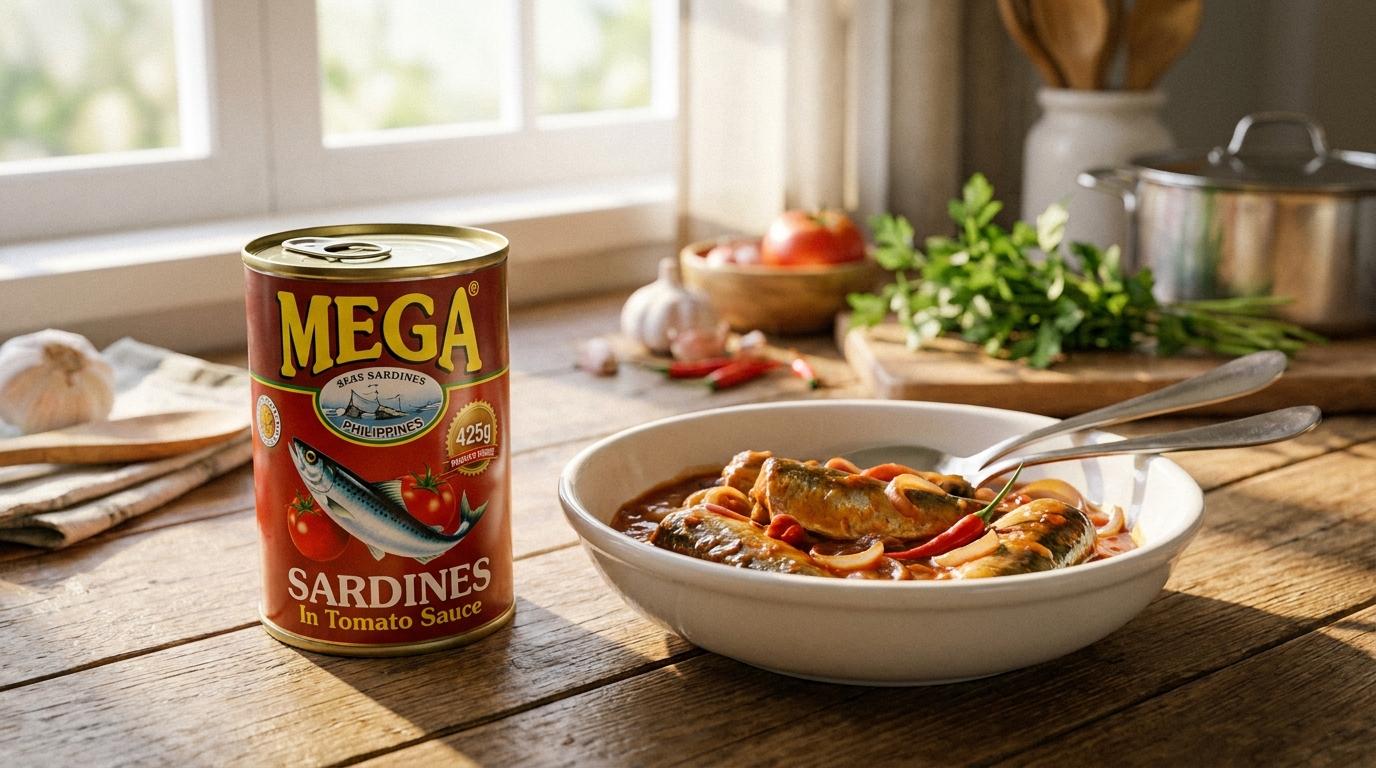Mega Sardines Tomato 425g