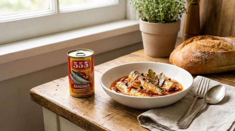 555 Sardines Spanish Style 155