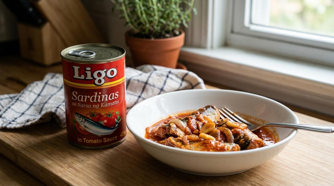Ligo Sardines Tomato Sauce 425