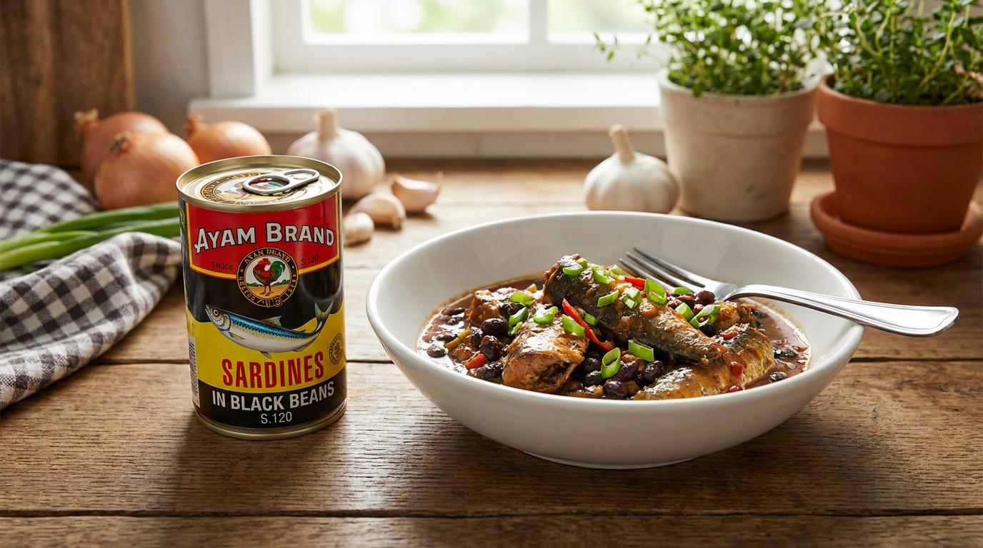 Ayam Sardines Black Bean S.120