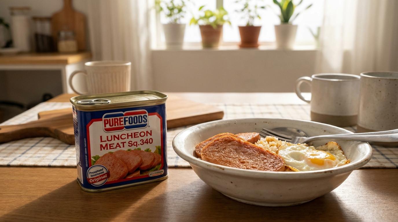Purefoods Luncheon Meat Sq.340