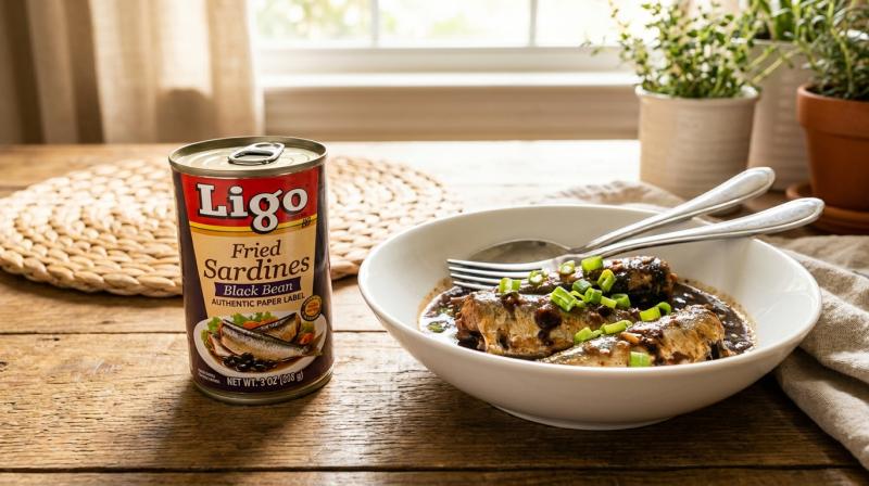 Ligo Fried Sardines Black Bean