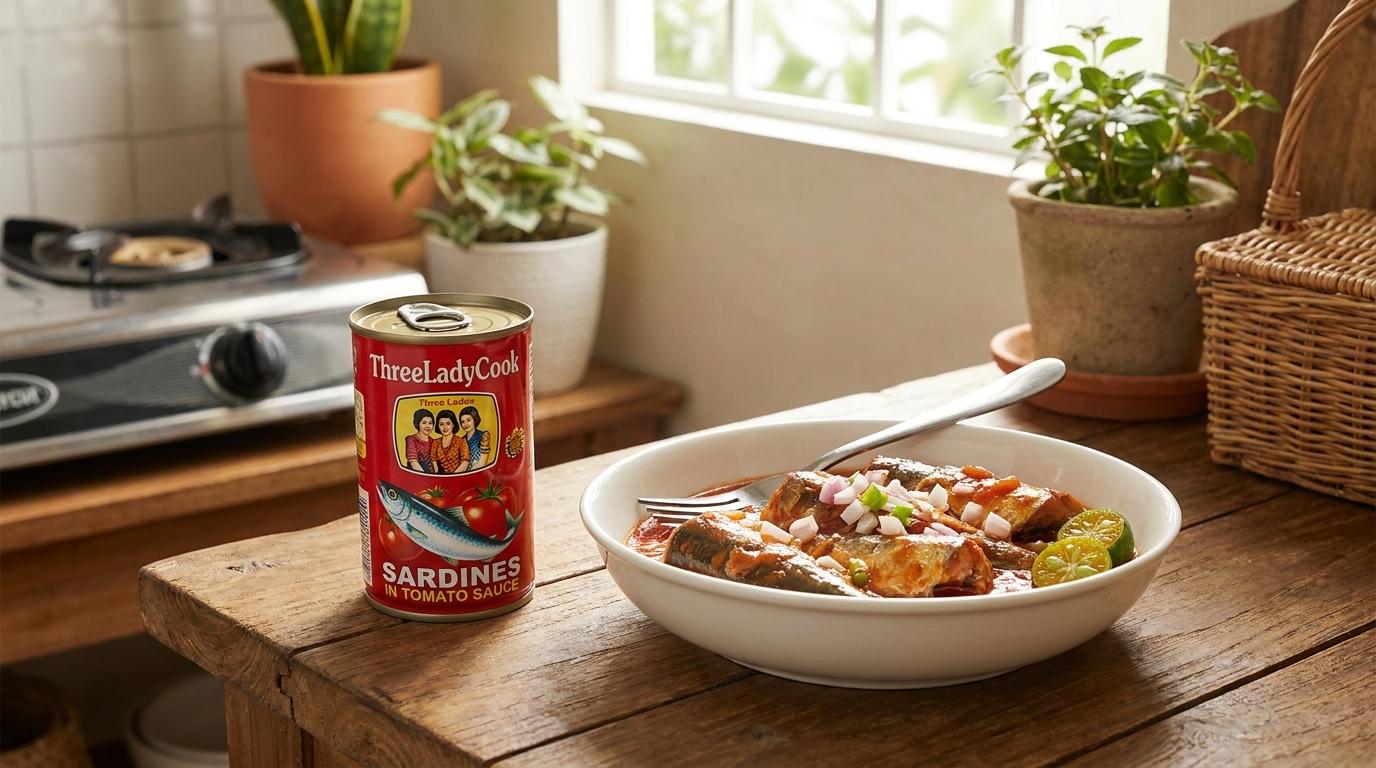 ThreeLadyCook Sardines Tomato
