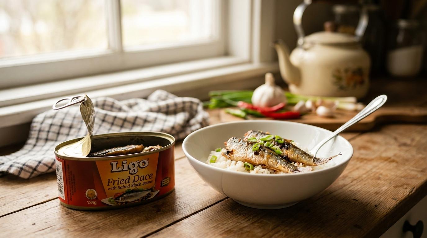 Canned Fried Dace 184g