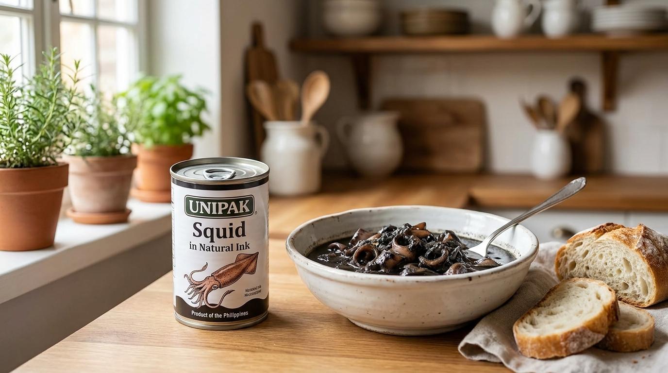 Unipak Squid in Nat Ink 155g
