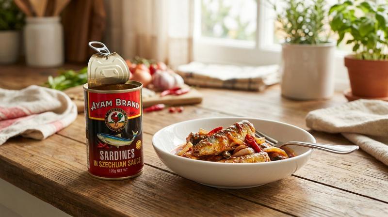 Ayam Sardines in Szechuan 120g