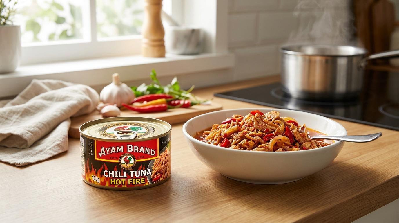 Ayam Chili Tuna Hot Fire 160g