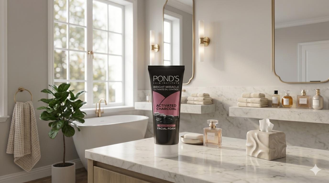 Ponds Actv Char Fac Foam 50g